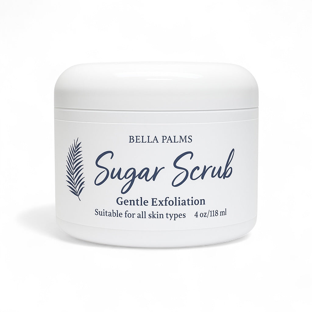 Simply Sugar Body Scrub | Exfoliating Sugar Scrub for Smooth Skin, 4 oz